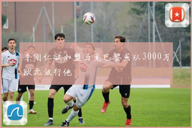 李刚仁欲加盟马竞巴黎或以3000万欧元放行他